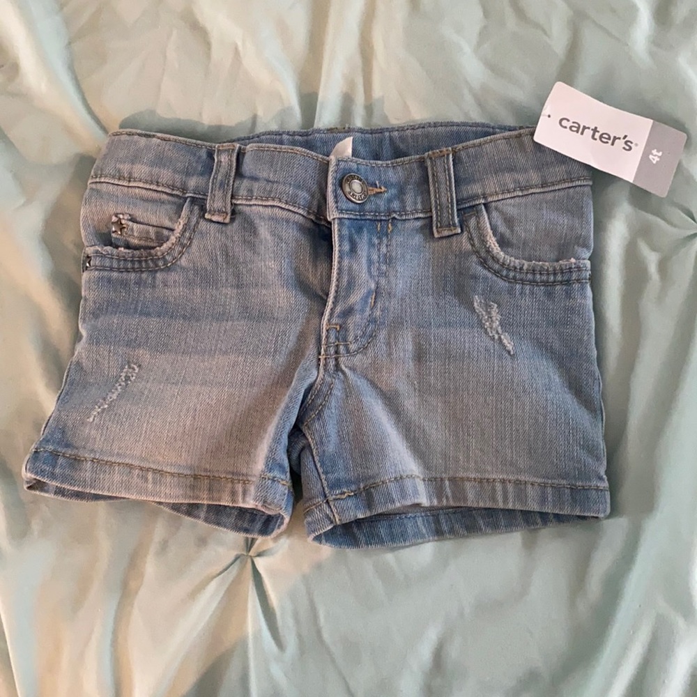 Light demin shorts 4t